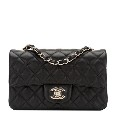 chanel lamskin small classic flap